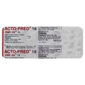 Acto Pred 16mg (Methylprednisolone)